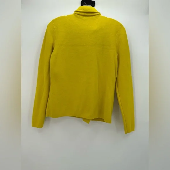 Lauren Ralph Lauren Cotton-Blend Moto Asymmetrical Zip Tailored Jacket SZ-M - Picture 4 of 16